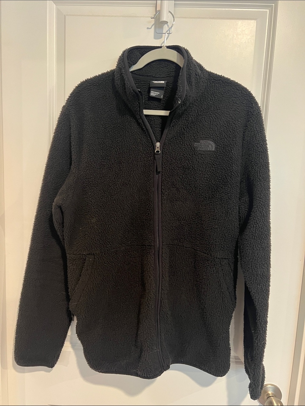 The North Face Men’s Black Sherpa Full-Zip Jacket